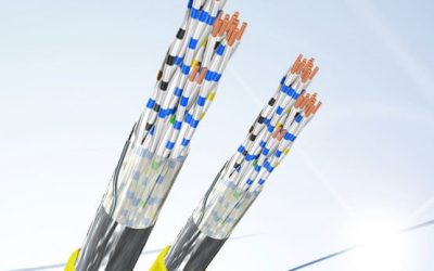 Symmetric high-frequency cables / switchboard cables